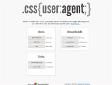 Tablet Screenshot of cssuseragent.org
